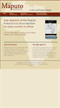 Mobile Screenshot of maputoprotocol.com